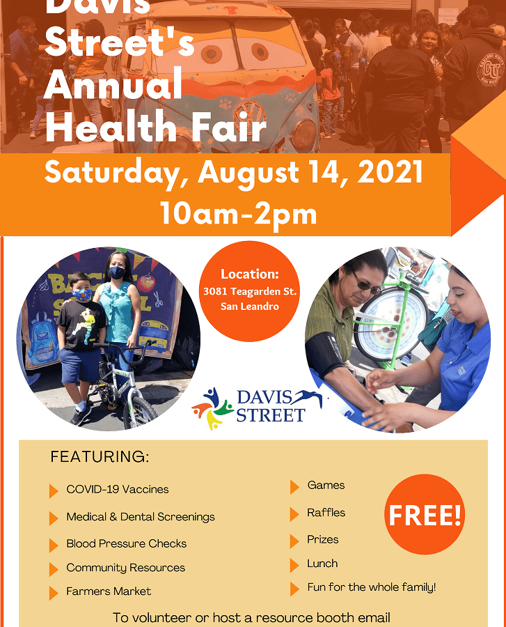 Davis Street's 6th Annual Health Fair!